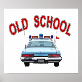 Oude school poster