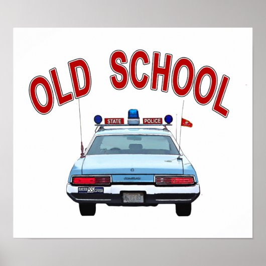 Oude school poster (Voorkant)