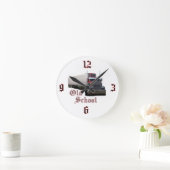 Oude school ronde klok (Huis)