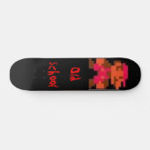 Oude school skateboard (Horizontaal)