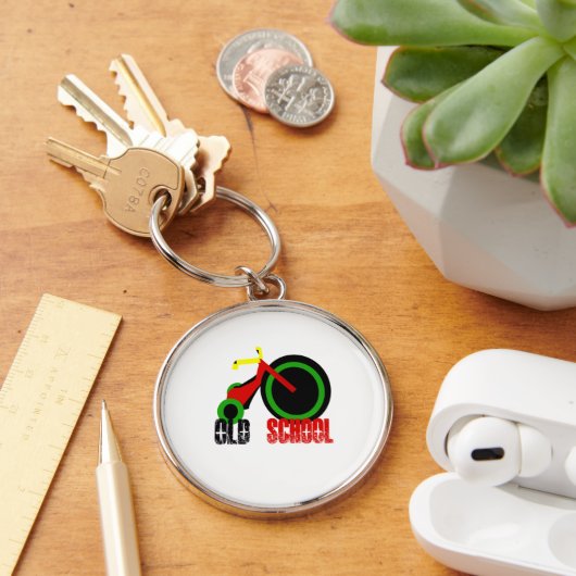 Oude school sleutelhanger (Bureau)