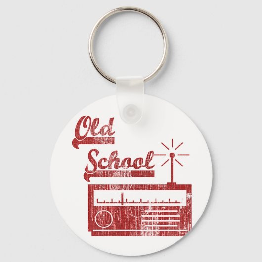 Oude school sleutelhanger (Voorkant)