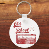 Oude school sleutelhanger (Voorkant)