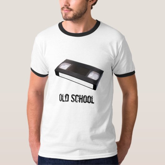 Oude school T T-shirt (Voorkant)