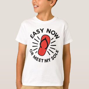 Oude School Waarschuwingshumor T-shirt