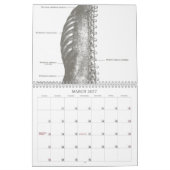 Oude schoolanatomie kalender (Mar 2027)