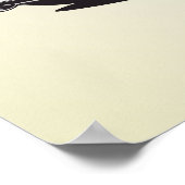 Oude schoolauto met retro gestileerde tekst. poster (Hoek)