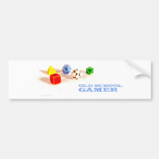 Oude schoolgamer ・ Bumpersticker