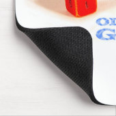 Oude schoolgamer Mousepad Muismat (Hoek)