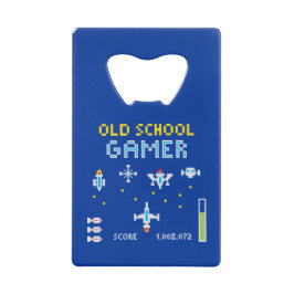 Oude schoolgamer - Stellarship - Bottle Open Kredietkaart Flessenopener