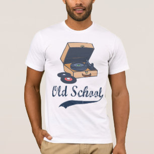  oude schoolrecorder t-shirt