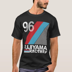 Oude schoolretro races wetendaire loopbaan t-shirt