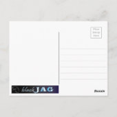 Oude schooltypemachine We verplaatsen aankondiging Briefkaart (Achterkant)