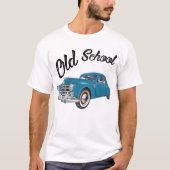 Oude Schoolvis T-shirt (Voorkant)
