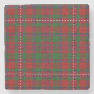 Oude Schotse MacKinnon Clan Tartan Taverne Stenen Onderzetter