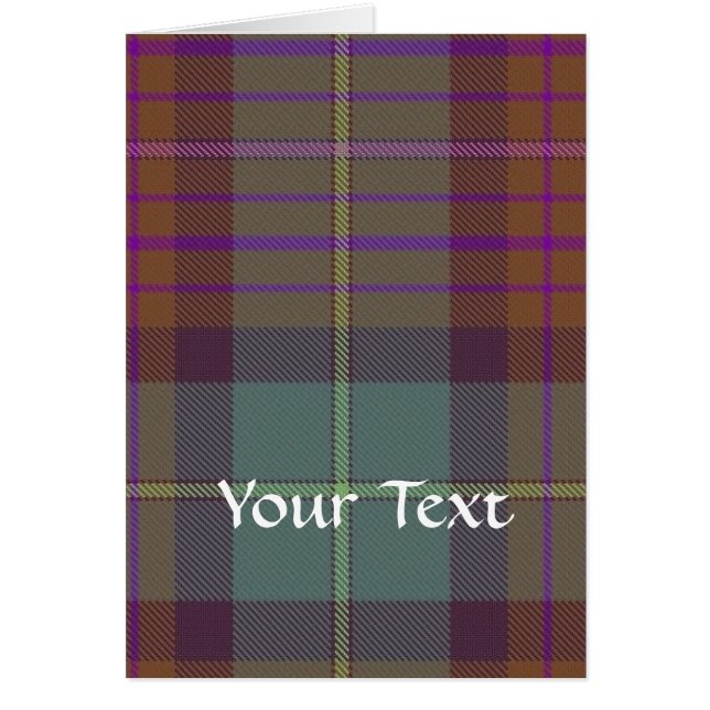 Oude Schotse tartan (Voorkant)