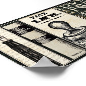 Oude schrijfinstrumenten poster (Hoek)