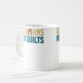Oude Schuren Nieuwe Dekens Quilt Kunst Ambachten Koffiemok (Voorkant links)