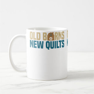 Oude Schuren Nieuwe Dekens  Quilten Ambachten Kuns Koffiemok