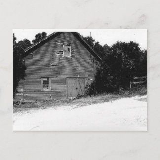 oude schuur briefkaart