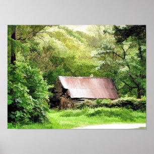 OUDE SCHUUR POSTER