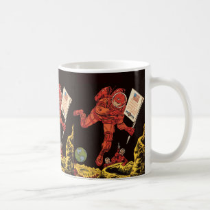 Oude Sciencefiction, Astronauten Maanlanding Koffiemok