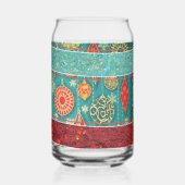 Oude Sieraad Blikvorm Glas (Achterkant)