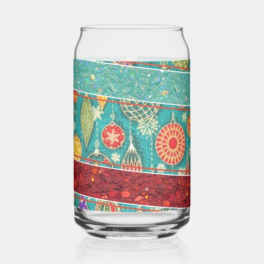 Oude Sieraad Blikvorm Glas (Links)