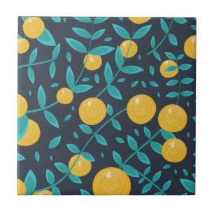 Oude Sinaasappel Fruit Tegeltje