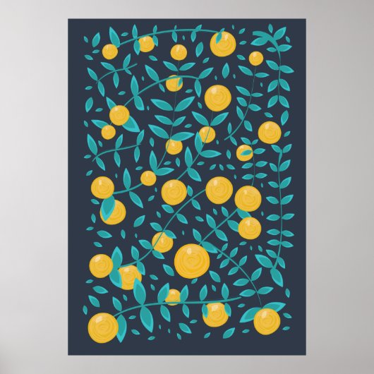 Oude Sinaasappel Poster (Voorkant)
