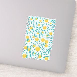 Oude Sinaasappel Vrucht Sticker