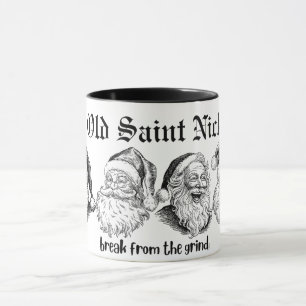 Oude Sint Nicolaas Koffiemok Mok