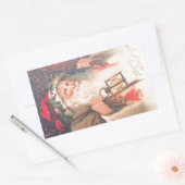 Oude Sint-Nicolaas met de Sticker Lantaarn (Envelop)