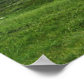 Oude site met steenhouwerende vaste stenen & maan poster (Hoek)