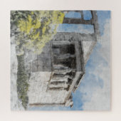 Oude sites Acropolis in Athene, Griekenland Legpuzzel (Horizontaal)