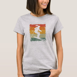 Oude Ski Moeder Als Een Gewone Moeder Alleen Koele T-shirt