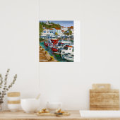 Oude Skiathos-poort Poster (Keuken)
