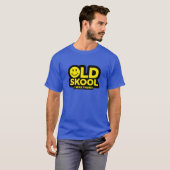 Oude skool - ik was daar Shirt - zuur blauw (Voorkant volledig)