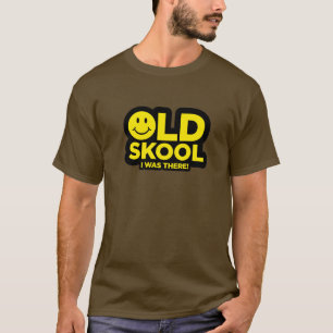 Oude skool - ik was er! Acid Rave - Brown T-shirt