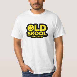 Oude skool - ik was er! Acid Rave - White T-shirt