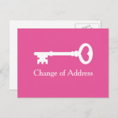 Oude sleutel bewegende briefkaarten voor nieuw ad (Voorkant / Achterkant)