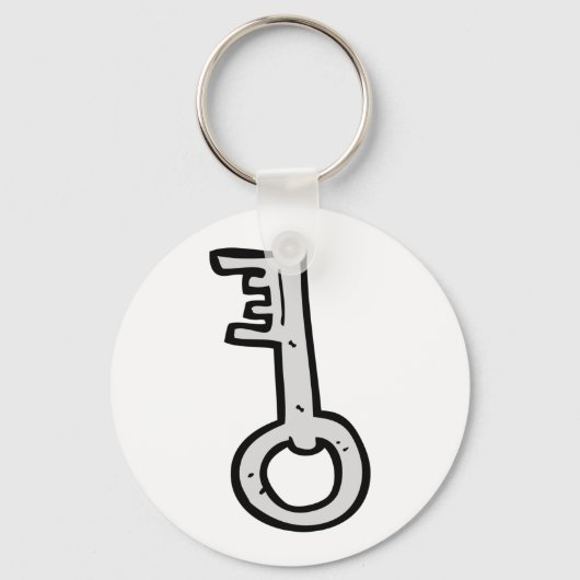 Oude sleutel sleutelhanger (Voorkant)