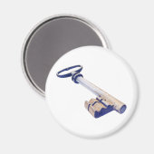 Oude sleutelmagneet magneet (Voorkant / Achterkant)