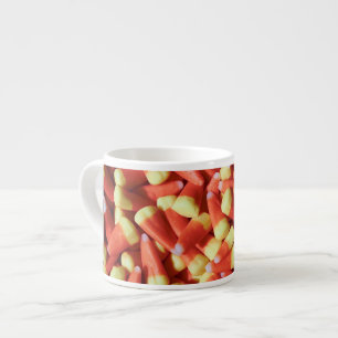 Oude snoepjes in een ouderwetse snoepwinkel espresso kop