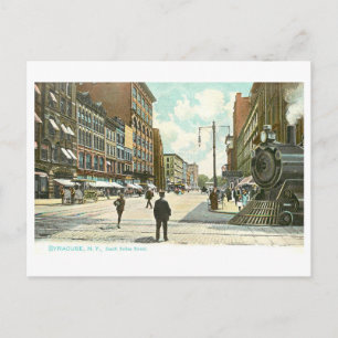 Oude South Salina Street, Syracuse, New York Briefkaart