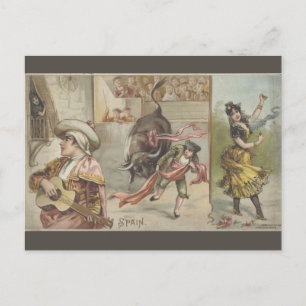 Oude Spanje Briefkaart