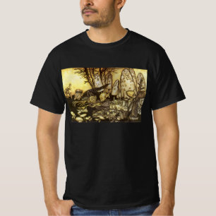 Oude Sprookje, Groep Arbeiders door Rackham T-shirt