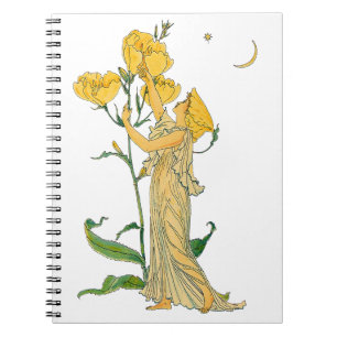 Oude Sprookje, Teunisbloem, Walter Crane Notitieboek