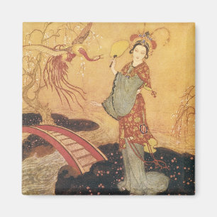 Oude Sprookjes Prinses Badoura, Edmund Dulac Magneet