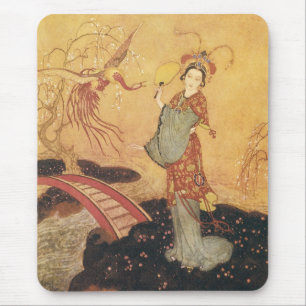 Oude Sprookjes Prinses Badoura, Edmund Dulac Muismat